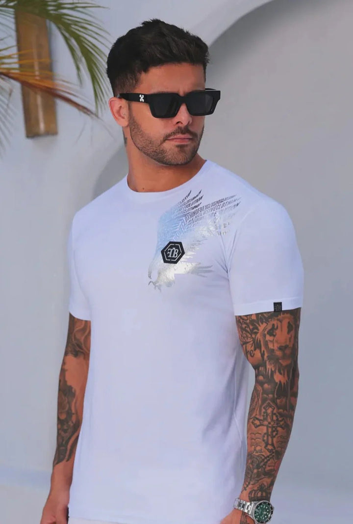 Camiseta Slim Aguia Zetéx Leon - Leon Elegance