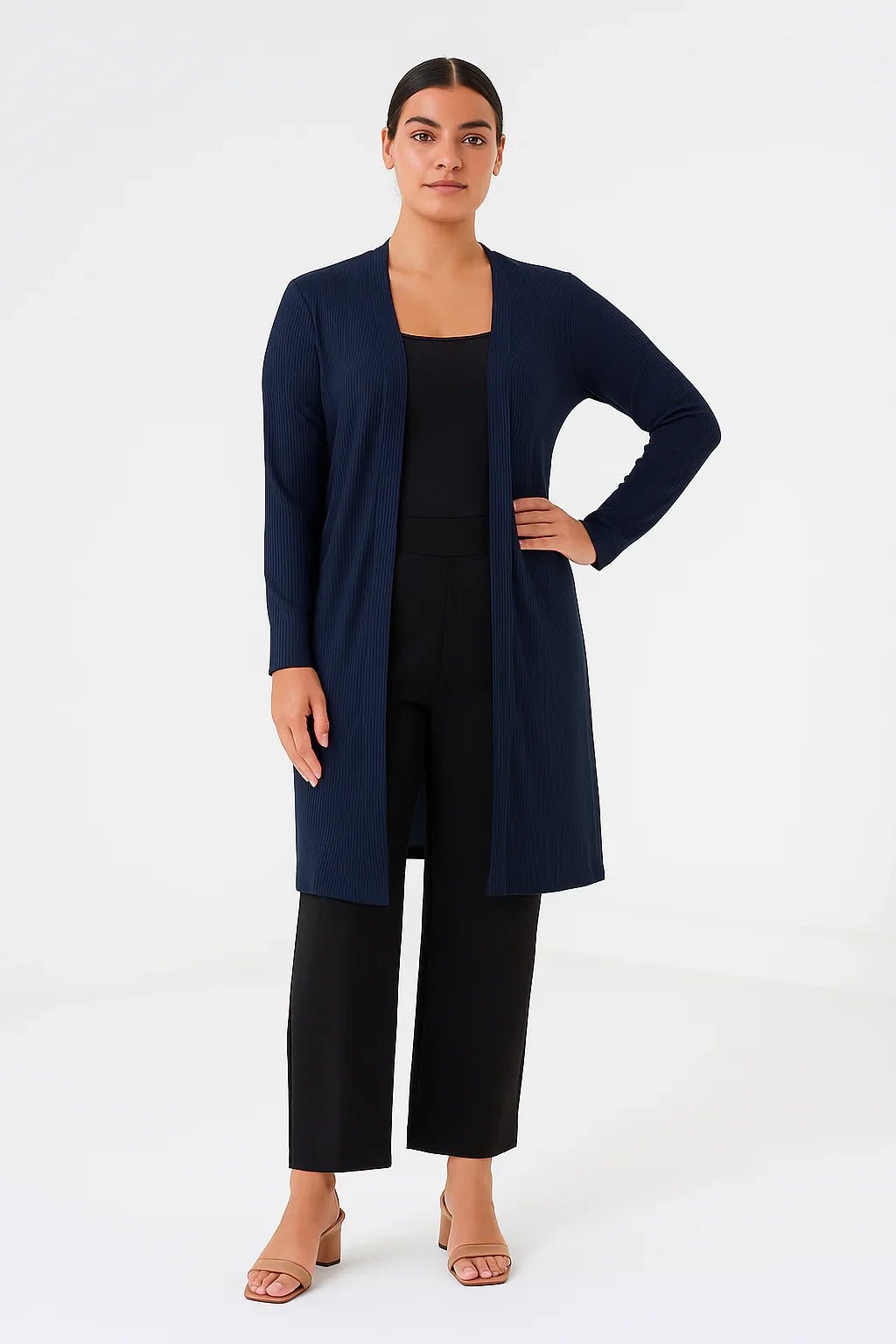 Cardigan Femme Nélida Listrado k2b - Leon Elegance