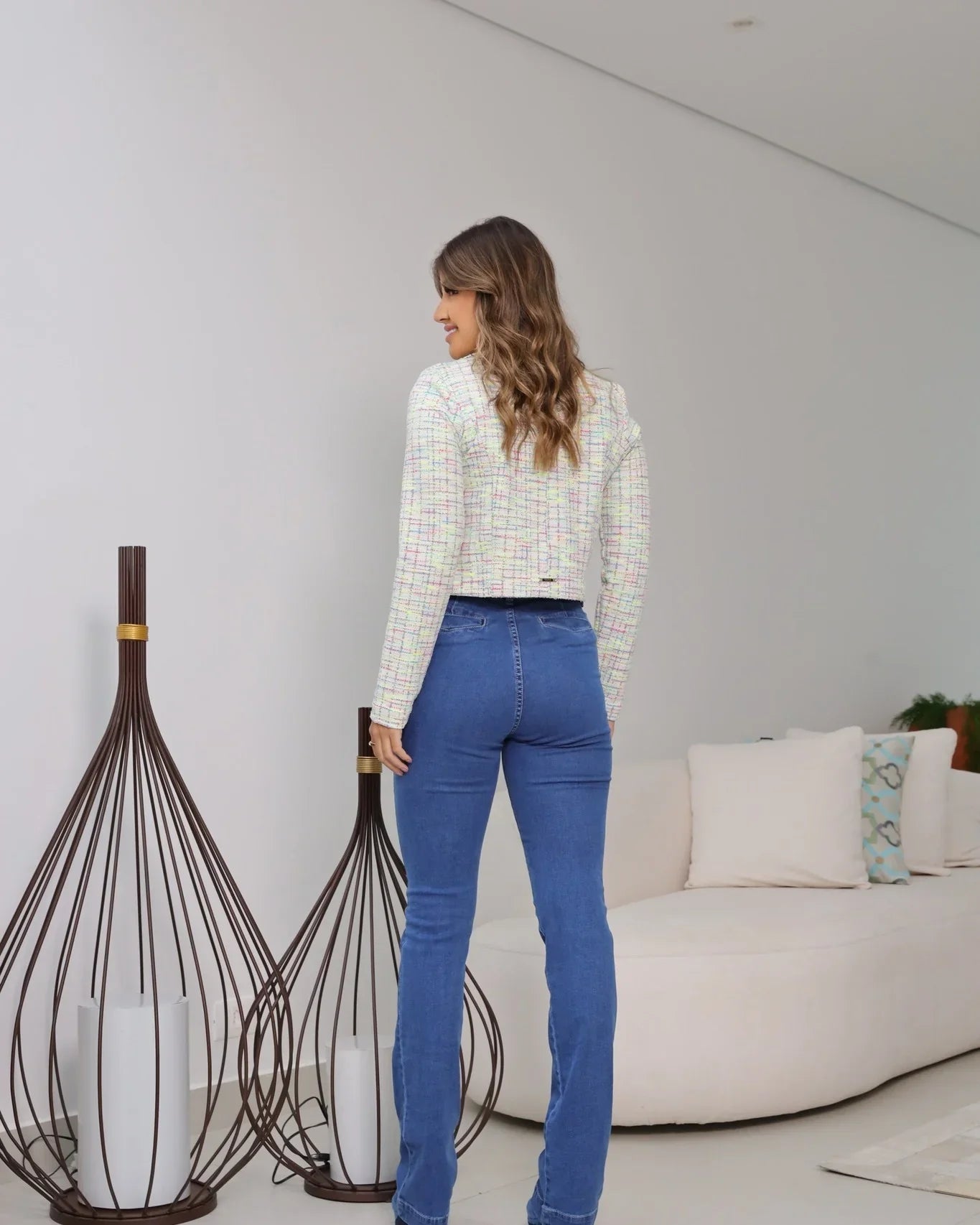 Casaquinho Tweed Klepton Feminino - Leon Elegance