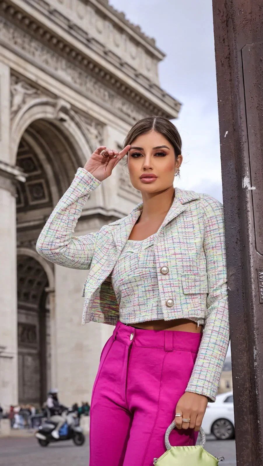 Casaquinho Tweed Klepton Feminino - Leon Elegance