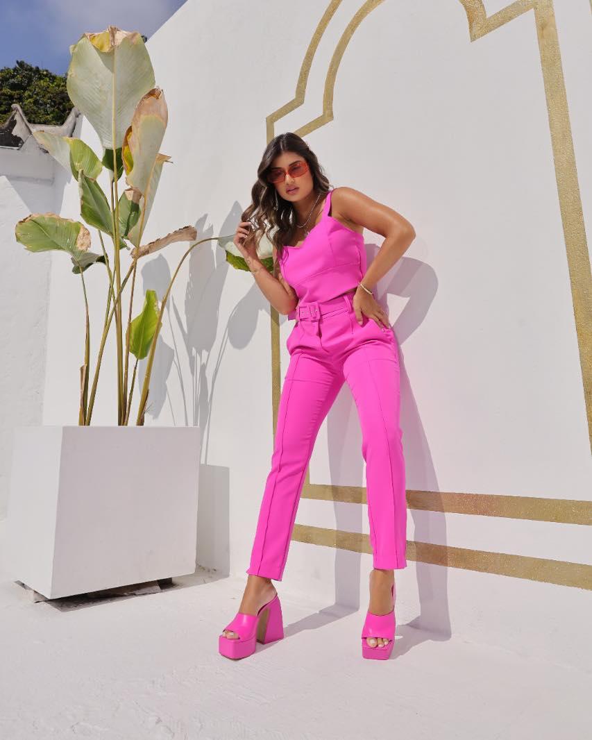 Conjunto Alfaiataria Klepton com Cinto - Leon Elegance