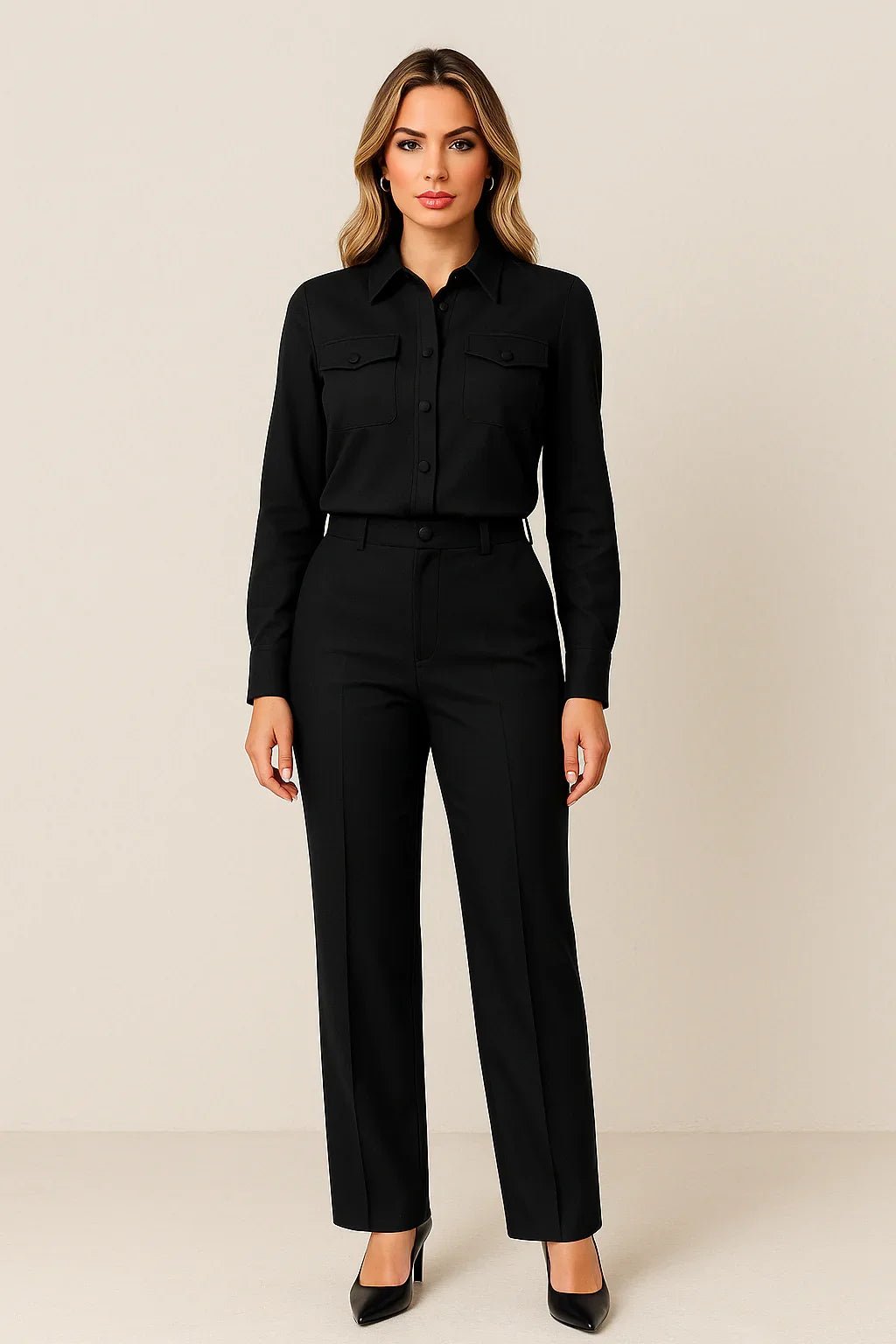 Conjunto Camisa e Calça Alfaiataria - Leon Elegance