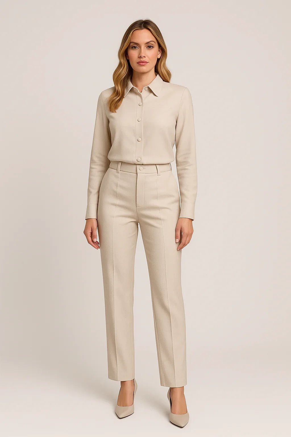 Conjunto Camisa e Calça Alfaiataria - Leon Elegance