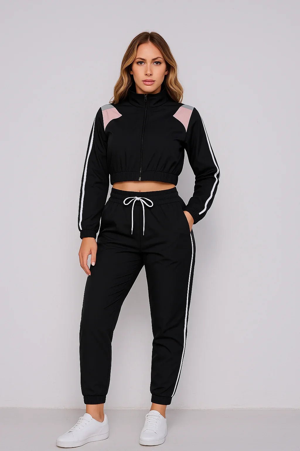 Conjunto Esportivo Jaqueta e Calça Jogger - Leon Elegance