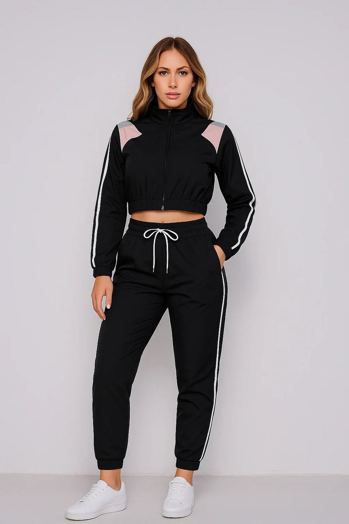 Conjunto Esportivo Jaqueta e Calça Jogger - Leon Elegance