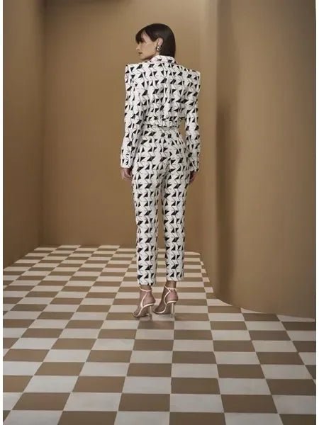 Conjunto Estampado Geométrico Leon - Leon Elegance