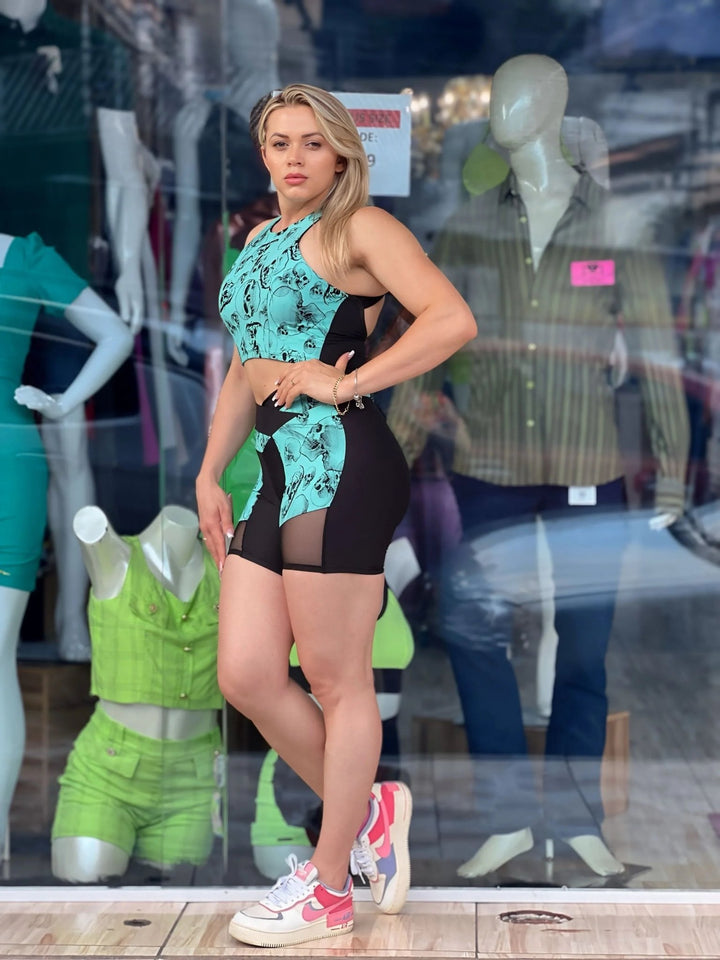 Conjunto Fitness Crew Leon - Leon Elegance