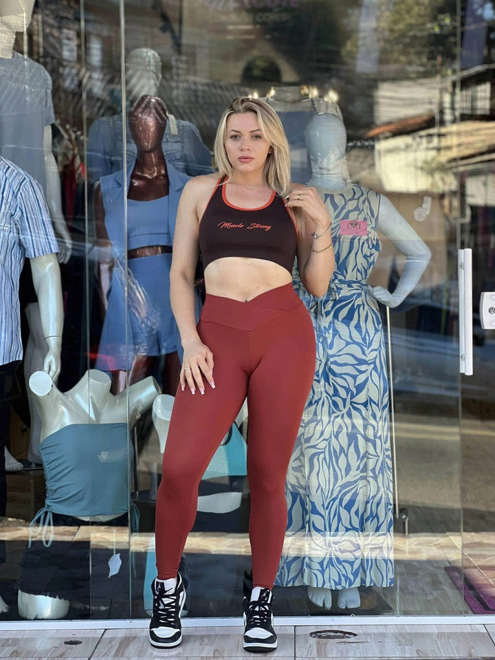 Conjunto Fitness Muscle Fitness Leon - Leon Elegance