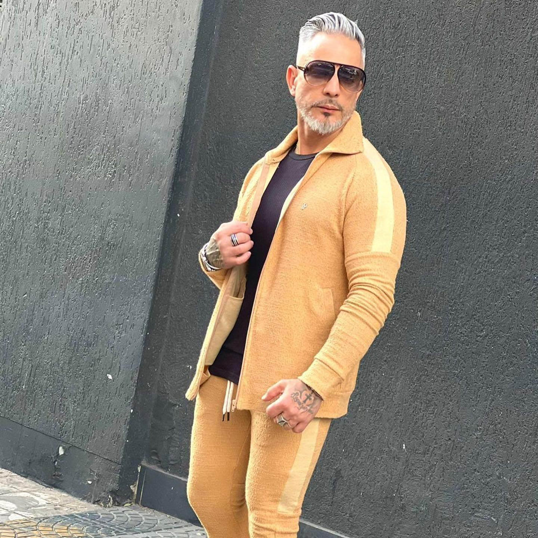 Conjunto Jaqueta E Calça Moletom Tweed Chanel Leon - loja 1 - Leon Elegance