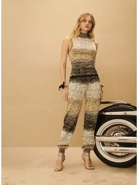 Conjunto Tufi Duek Degradê Metálico com Gola Alta - Leon Elegance