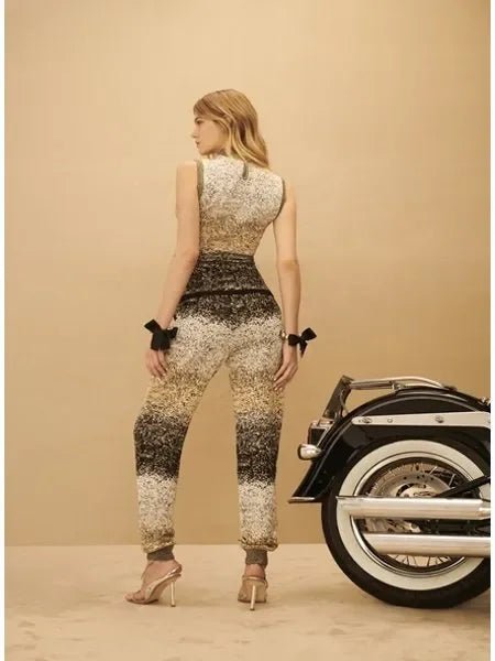 Conjunto Tufi Duek Degradê Metálico com Gola Alta - Leon Elegance