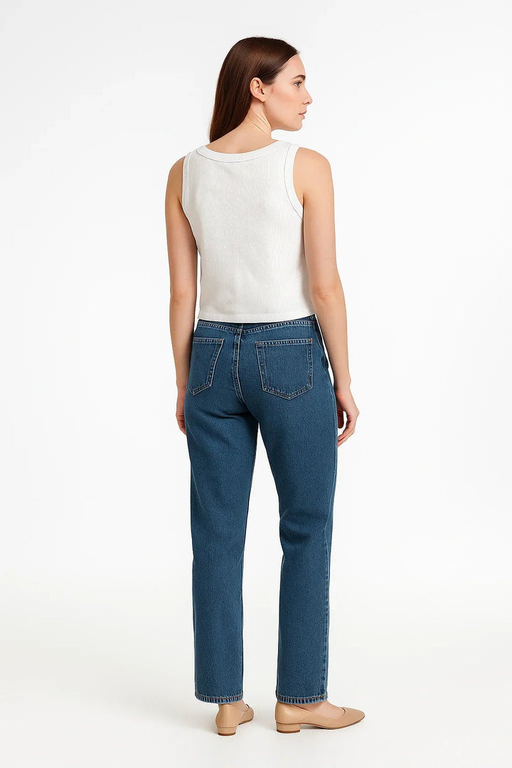 Cropped K2B Feminino Canelado Gola Redonda - Leon Elegance