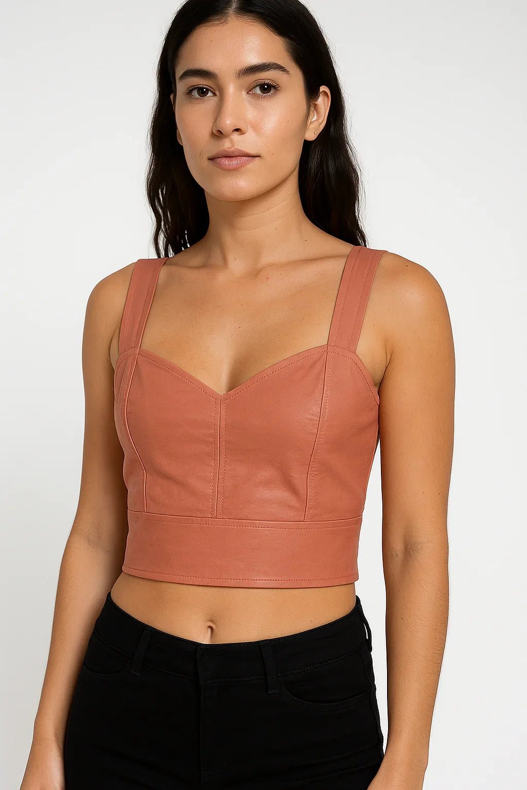 Cropped Klepton Feminino Rose Alças Largas - Leon Elegance