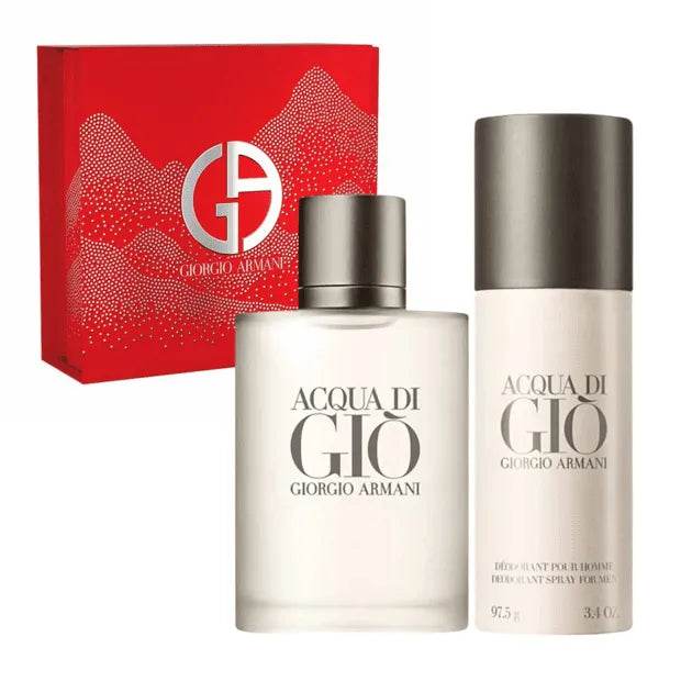 Giorgino Armani Kit Masculino Presenteável Acqua di Giò EDT - Leon Elegance