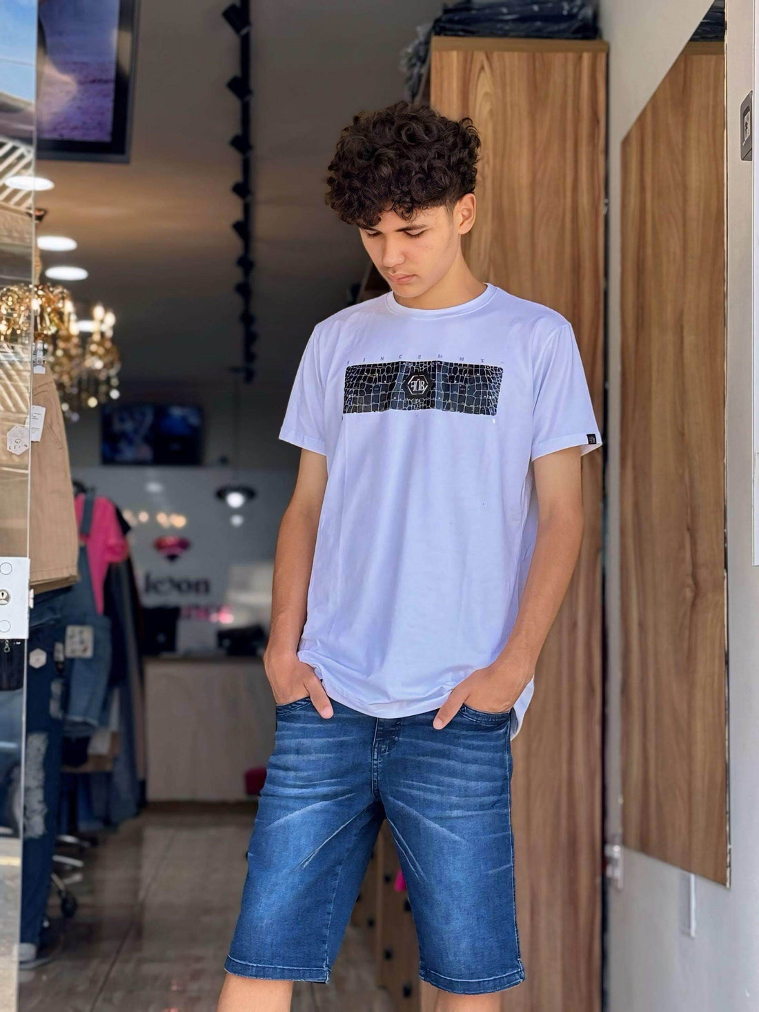 Bermuda Jeans Men Upercout Leon - Leon Elegance