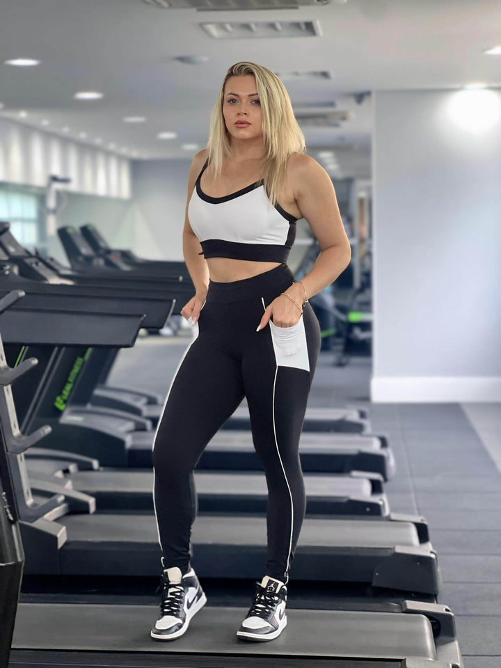 Conjunto Esportivo Tailene Com Bolso Lateral Leon - Leon Elegance