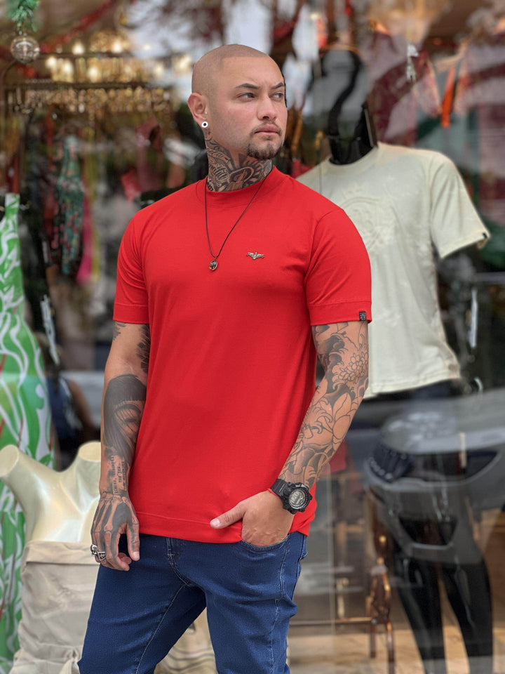 Camiseta Slim Stell Águia FB Leon - Leon Elegance