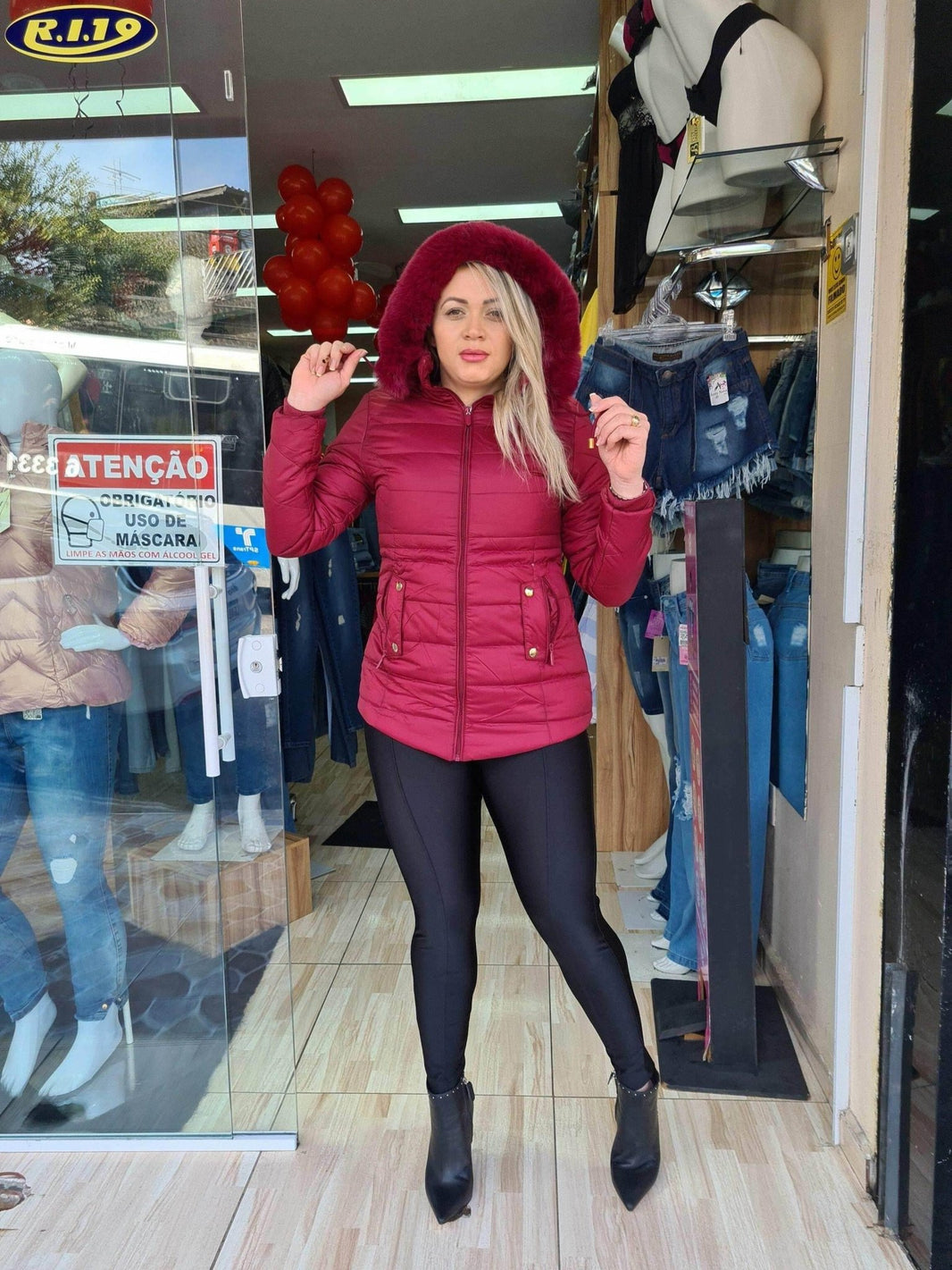 Jaqueta Com Botões E Bolsos Leon - Leon Elegance