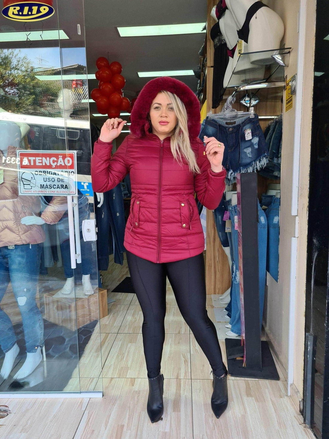 Jaqueta Com Botões E Bolsos Leon - Leon Elegance