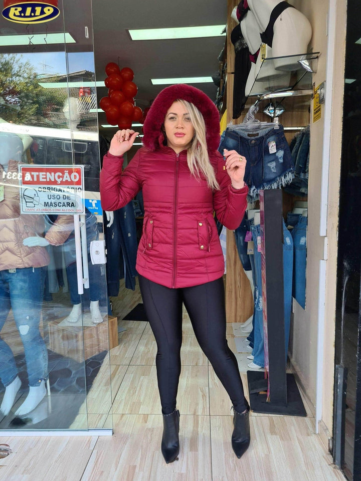 Jaqueta Com Botões E Bolsos Leon - Leon Elegance