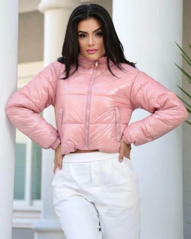 Jaqueta Cropped Puff Leon - Leon Elegance
