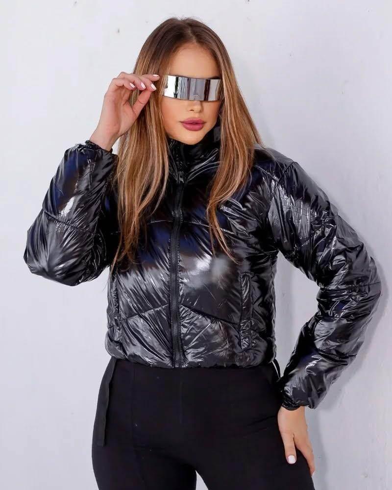 Jaqueta Cropped Puff Leon - Leon Elegance