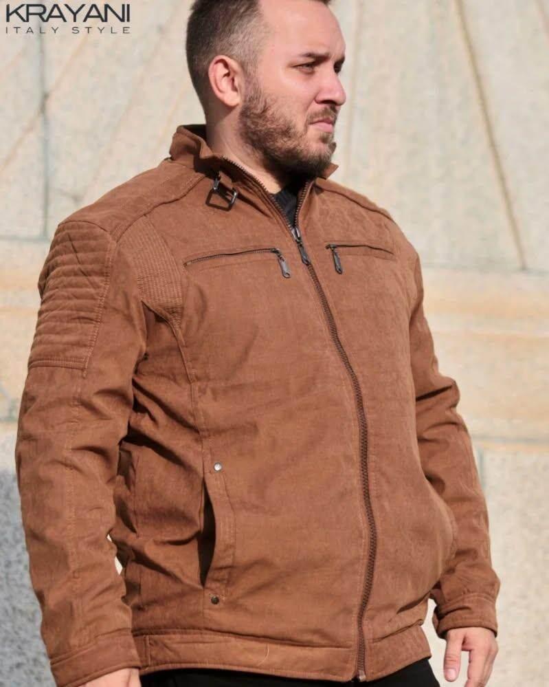 Jaqueta De Camurça Masculina Leon - Leon Elegance