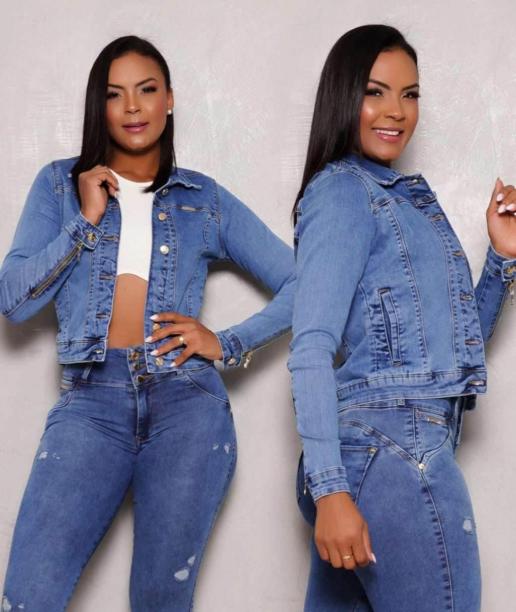 Jaqueta Jeans Étoile Leon - Leon Elegance