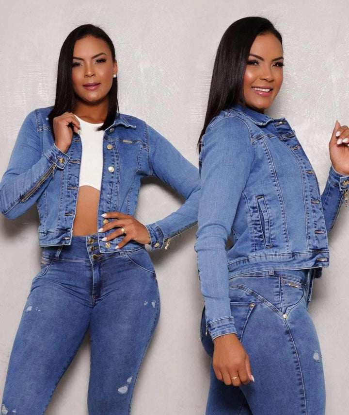 Jaqueta Jeans Étoile Leon - Leon Elegance