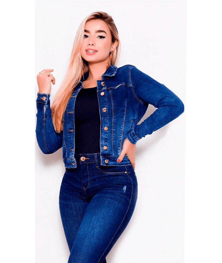 Jaqueta Jeans Urban Femme Leon - Leon Elegance