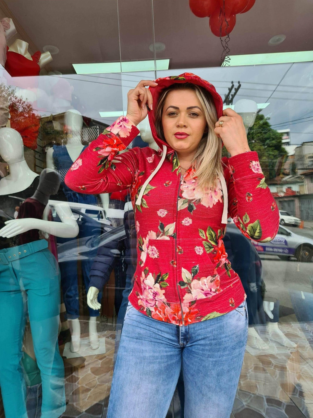 Jaqueta Moletom Feminina Florida Leon - Leon Elegance