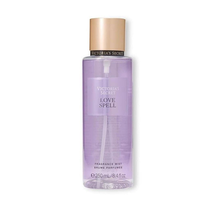 Kit LoveSpell 100% Original: Body Splash 250ml, Loção Hidratante e Esfoliante para Cuidado Corporal Completo - Leon Elegance