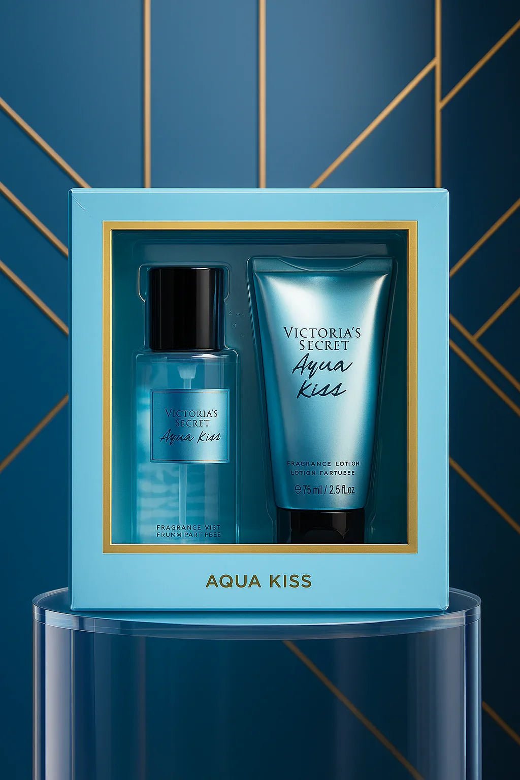 Kit Victoria’s Secret Aqua Kiss Body Splash Feminino - Leon Elegance