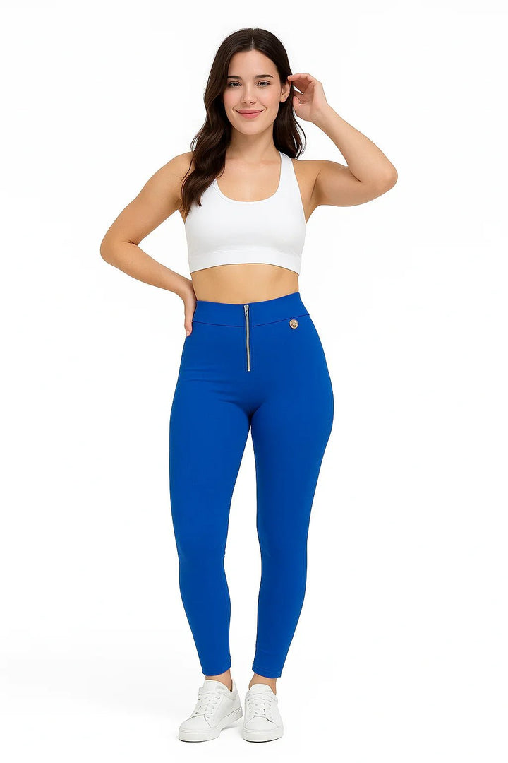 Leon Calça Zip Fit Feminina - Leon Elegance