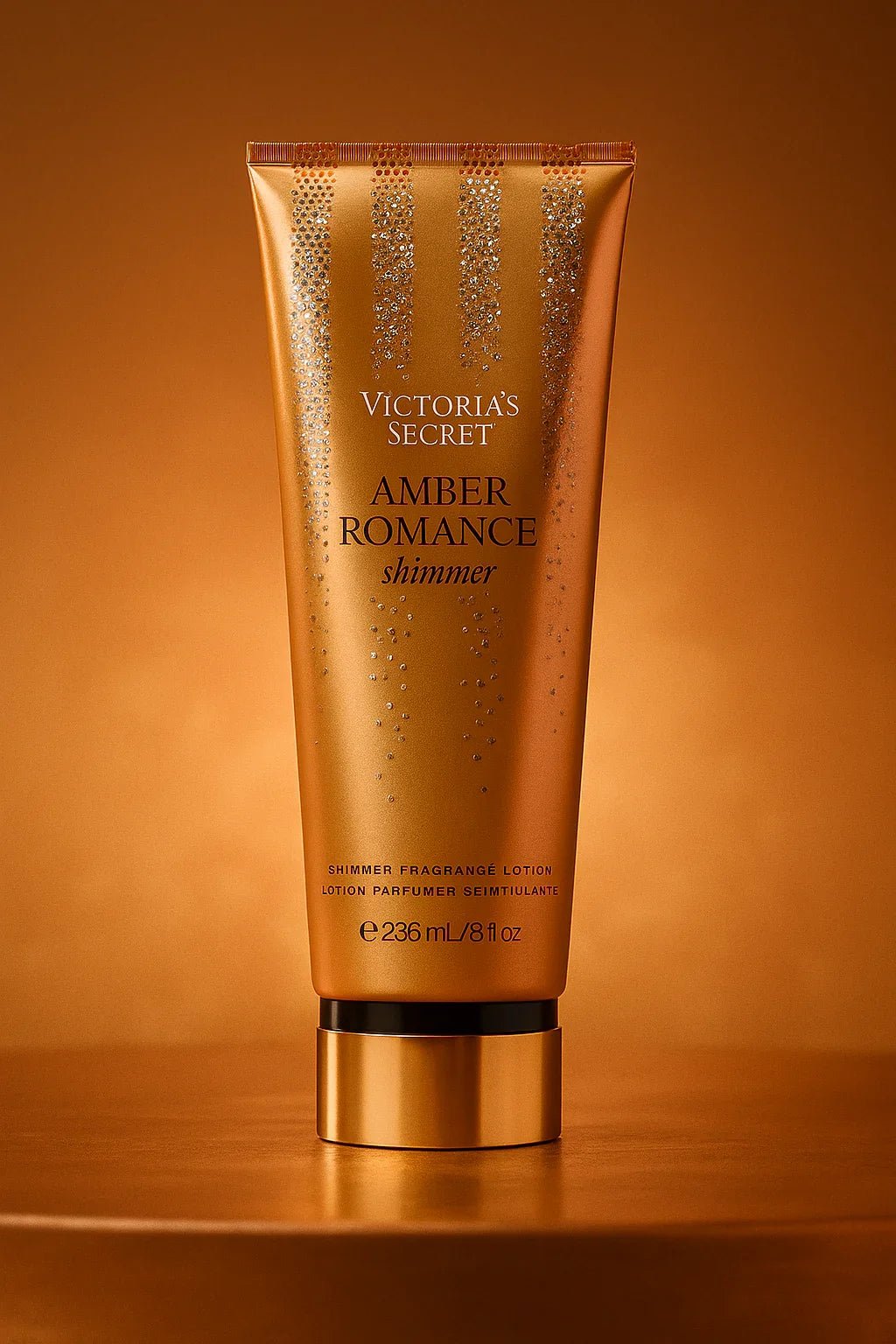 Loção Corporal Victoria’s Secret Amber Romance Shimmer 236ml - Leon Elegance