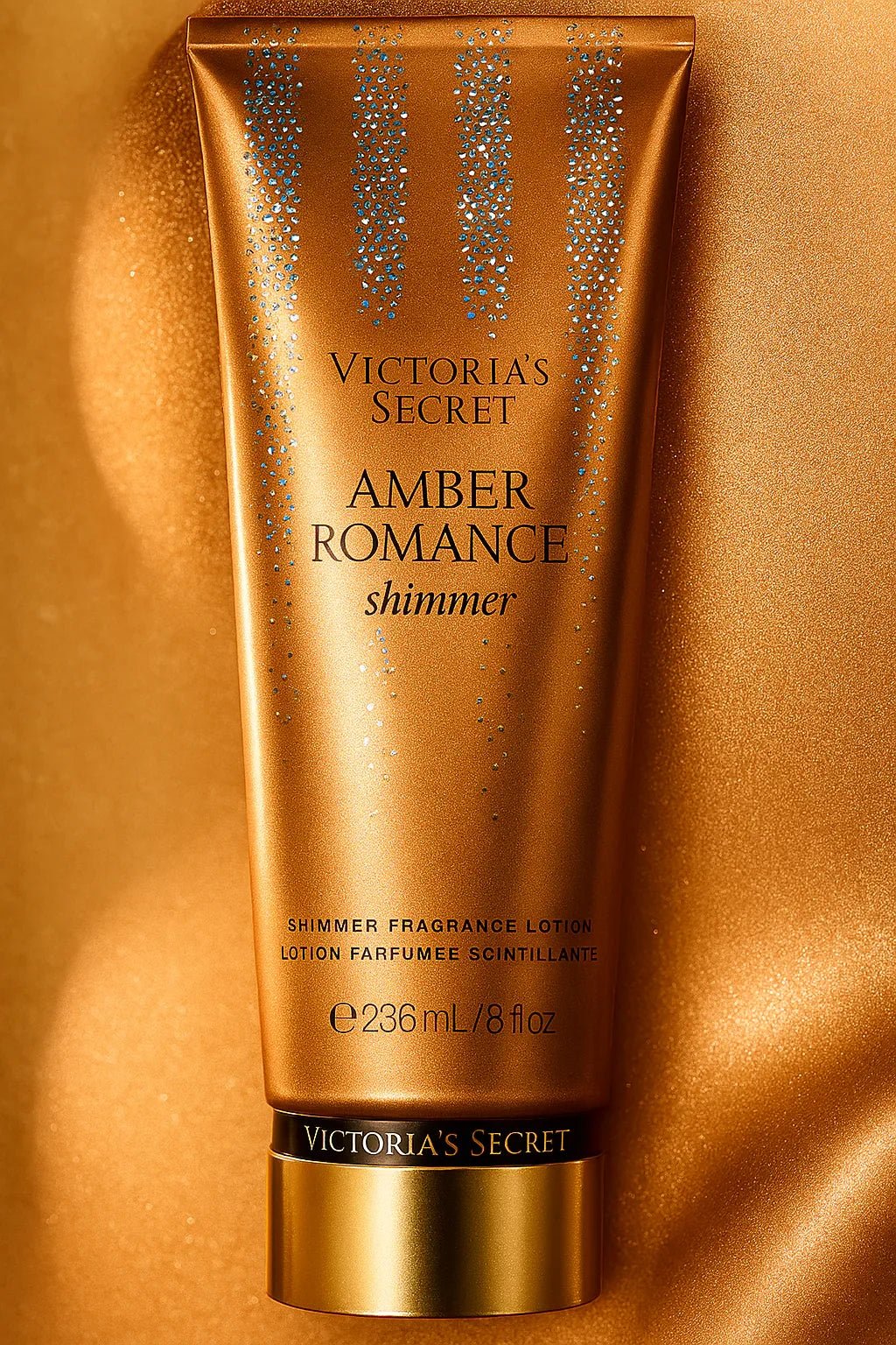 Loção Corporal Victoria’s Secret Amber Romance Shimmer 236ml - Leon Elegance