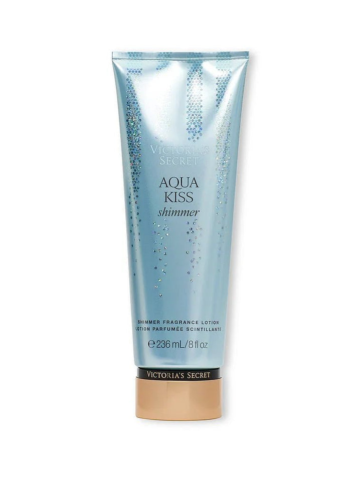 Loção Corporal Victoria’s Secret Aqua Kiss Shimmer Feminino 236ml - Leon Elegance
