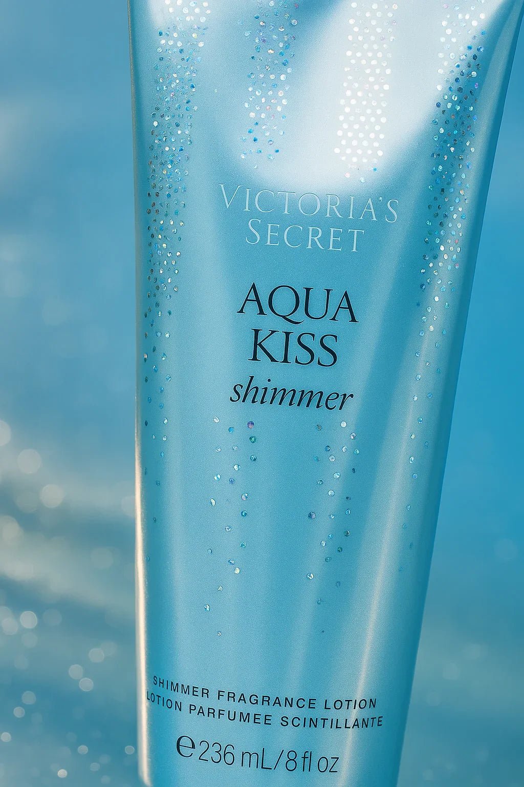 Loção Corporal Victoria’s Secret Aqua Kiss Shimmer Feminino 236ml - Leon Elegance