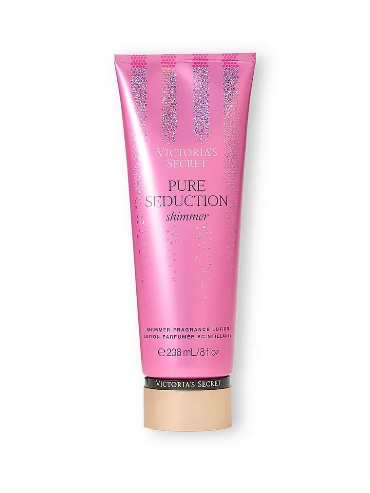Loção Corporal Victoria’s Secret Pure Seduction Shimmer Feminino 236ml - Leon Elegance