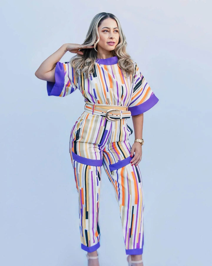 Macacão Tufi Duek Alfaiataria Estampado - Leon Elegance