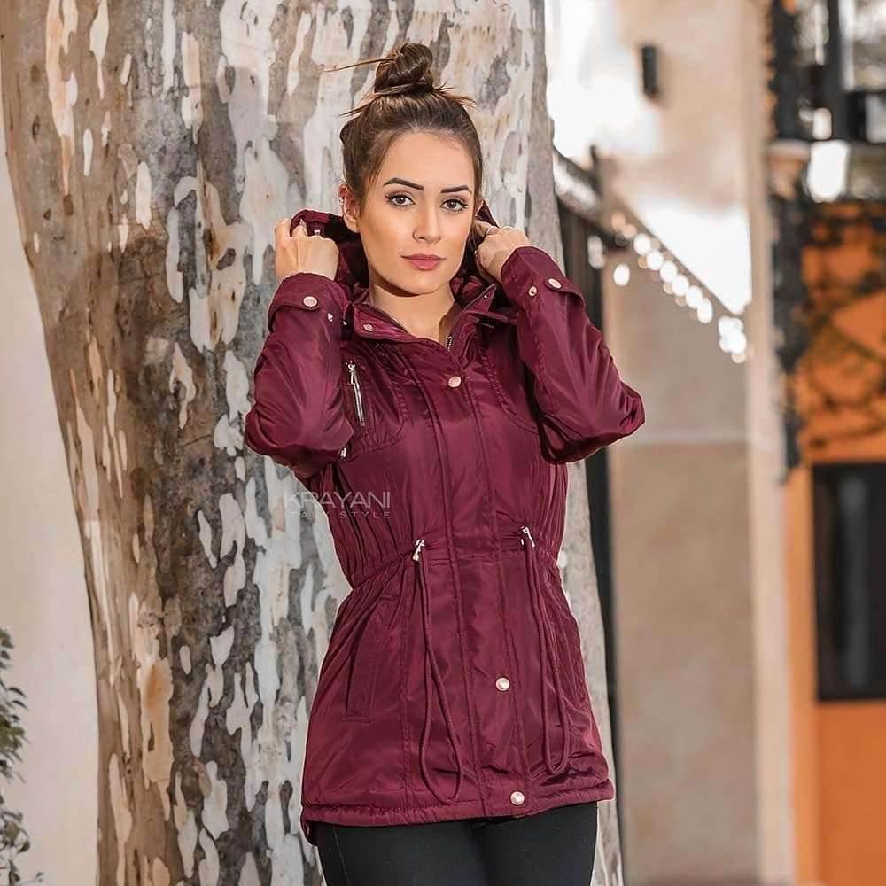 Parka Feminina Corta Vento Leon - Leon Elegance