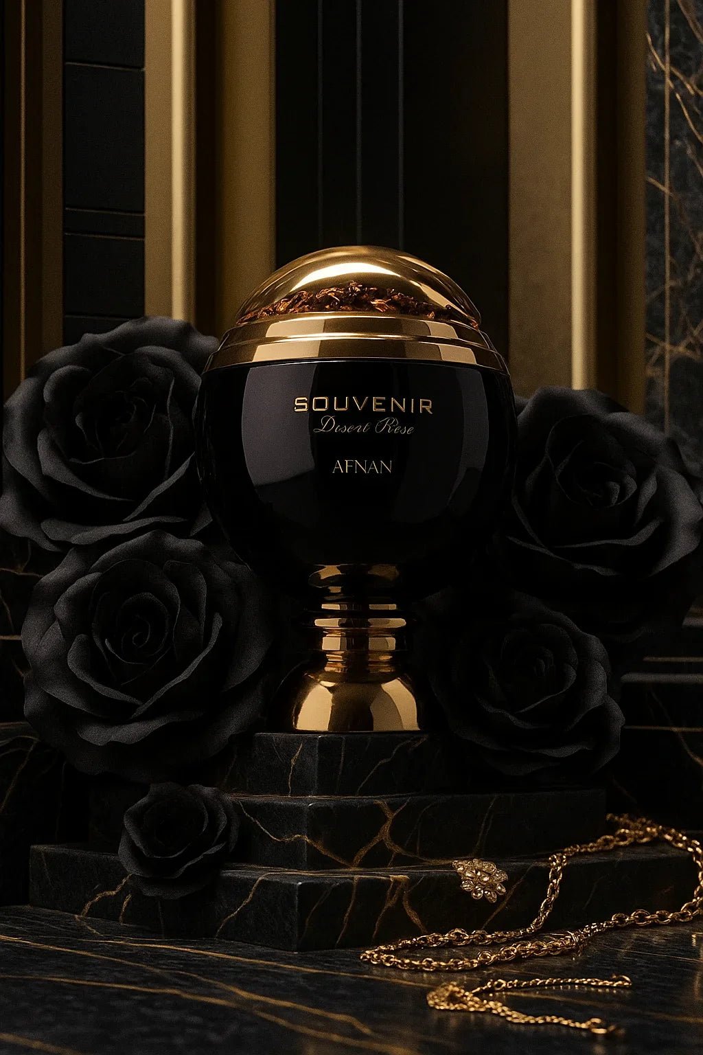 Perfume Afnan Souvenir Desert Rose Eau de Parfum Feminino 100ml - Leon Elegance