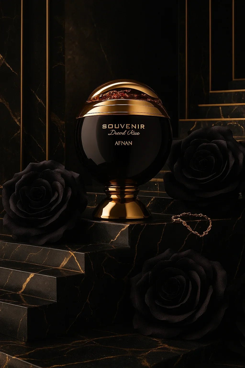 Perfume Afnan Souvenir Desert Rose Eau de Parfum Feminino 100ml - Leon Elegance