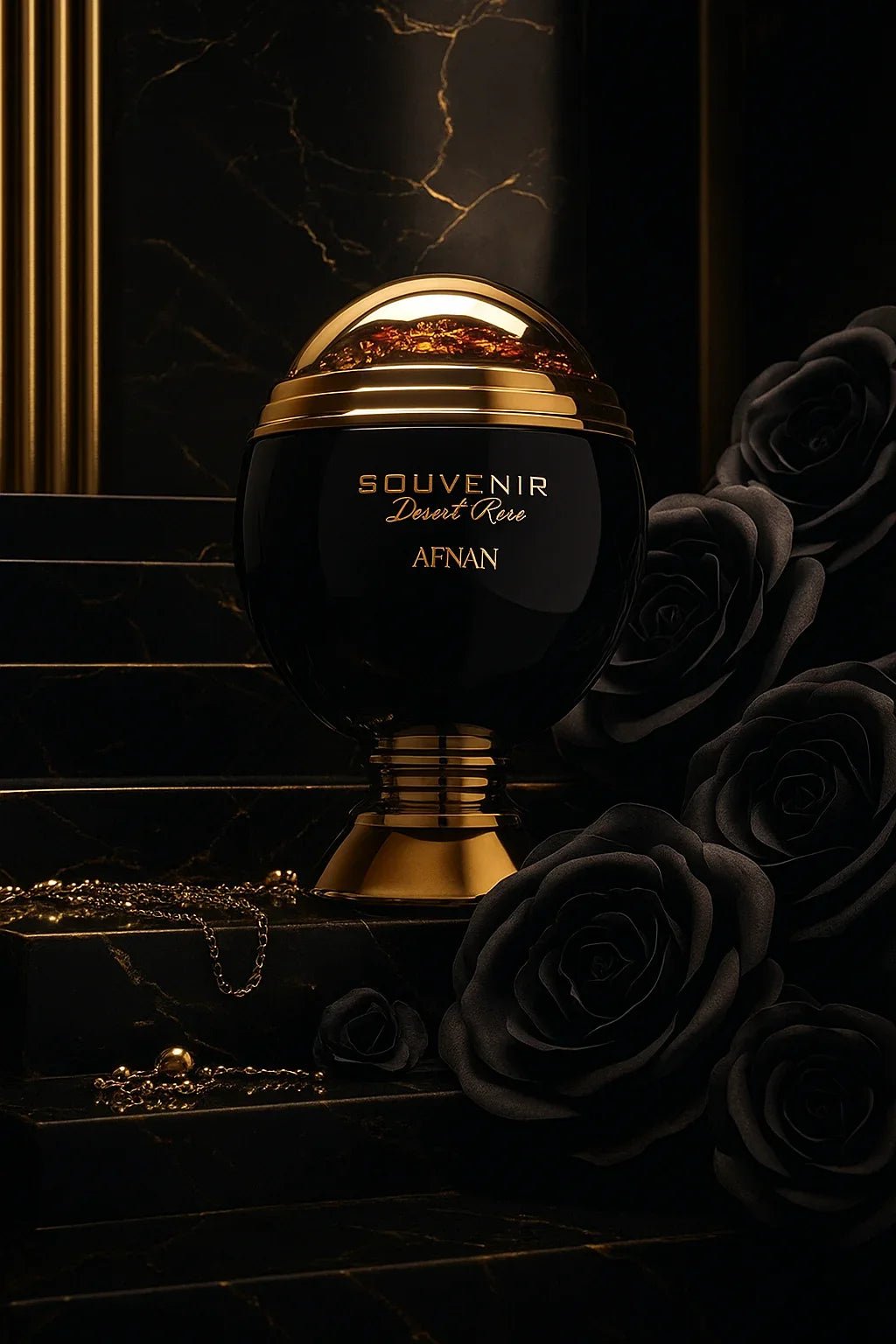 Perfume Afnan Souvenir Desert Rose Eau de Parfum Feminino 100ml - Leon Elegance