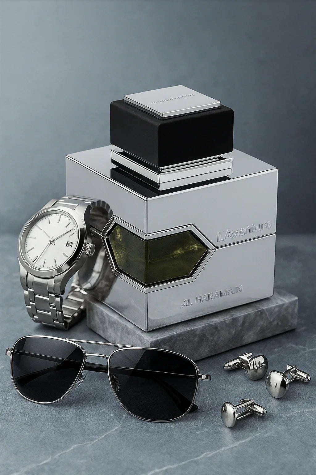 Perfume Al Haramain L’Aventure Masculino 100ml - Leon Elegance