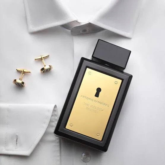 perfume antonio banderas the golden secret masculino eau de toilette 100ml - Leon Elegance