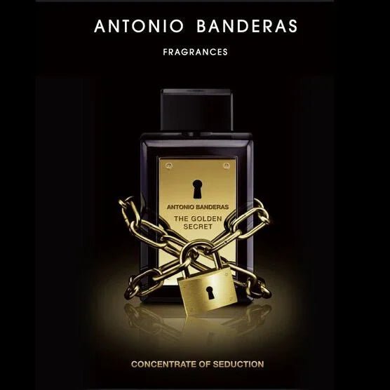 perfume antonio banderas the golden secret masculino eau de toilette 100ml - Leon Elegance