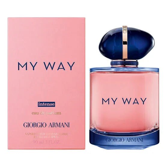 perfume armani my way intense feminino eau de parfum 90ml - Leon Elegance