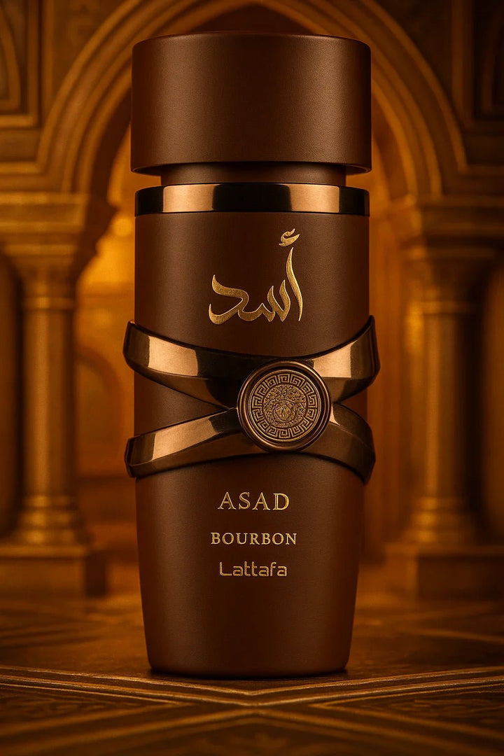 Perfume Asad Bourbon Lattafa Eau de Parfum Masculino 100ml - Leon Elegance