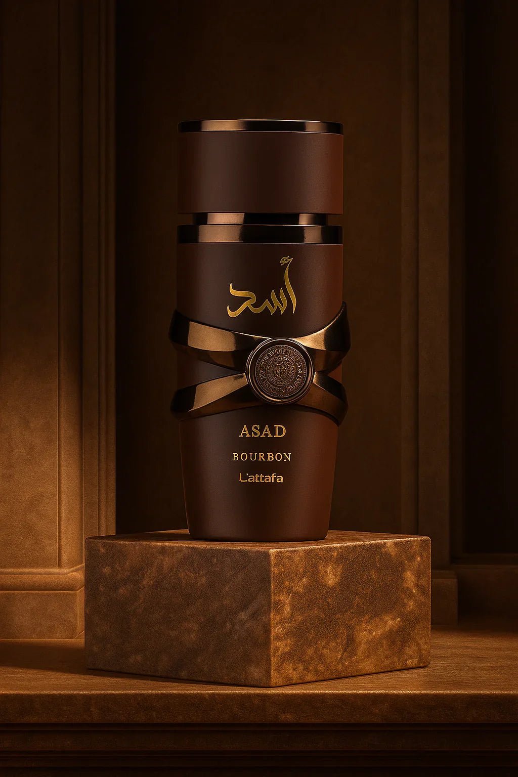 Perfume Asad Bourbon Lattafa Eau de Parfum Masculino 100ml - Leon Elegance